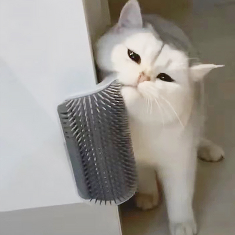 Cat Corner Massager - Anti Anxiety Self Brush