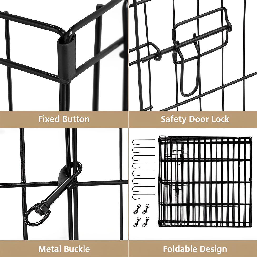 foldable playpen features
