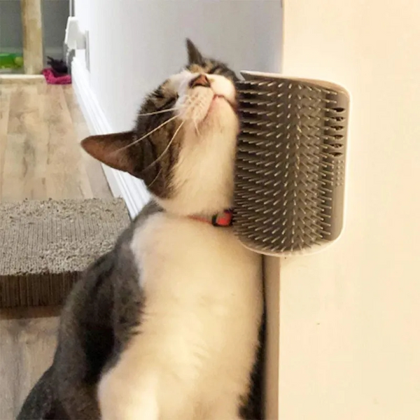 Cat Corner Massager - Anti Anxiety Self Brush