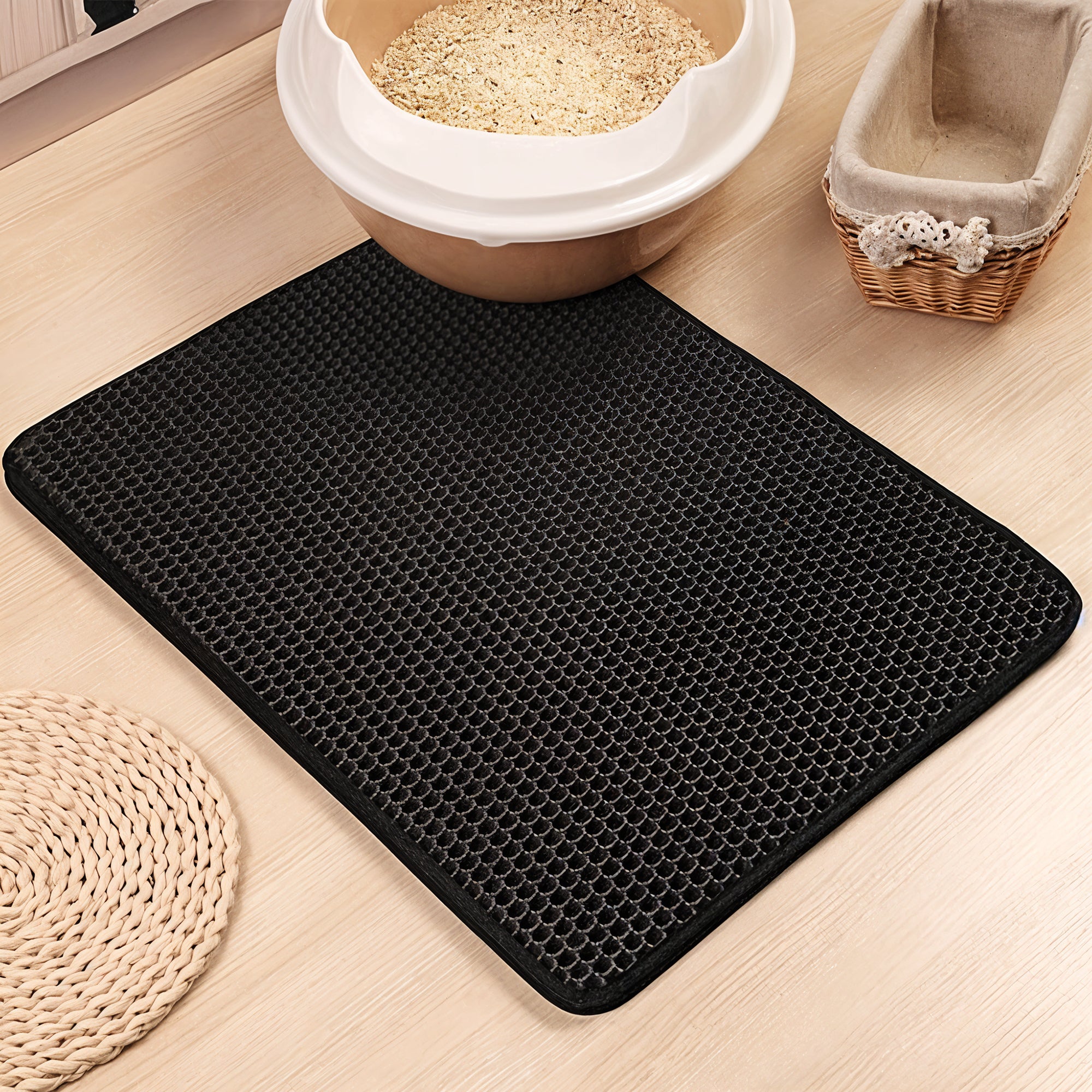 Waterproof Cat Litter mat - Keep your house Litter Free