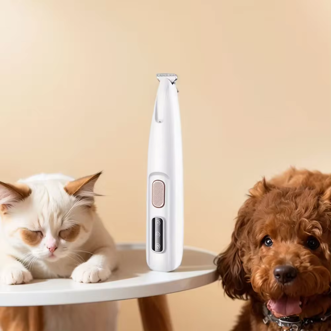 Electric Pet Trimmer - Ultra-low noise for stress-free grooming