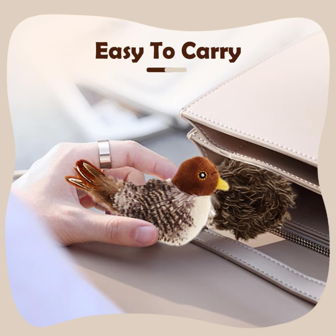 Chirping Bird Pet Toy
