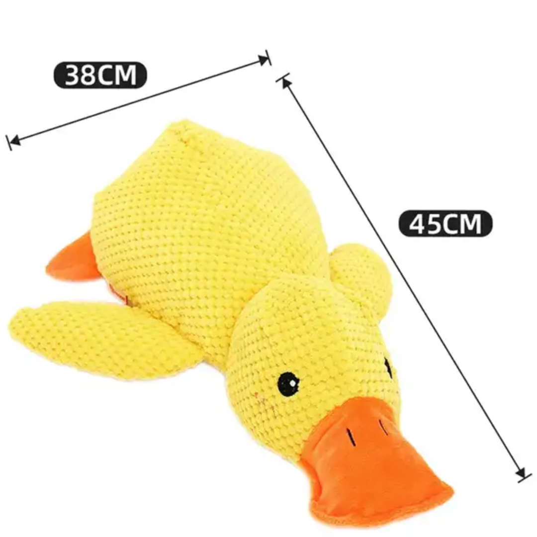 Plush Squeaky Pet Duck Toy