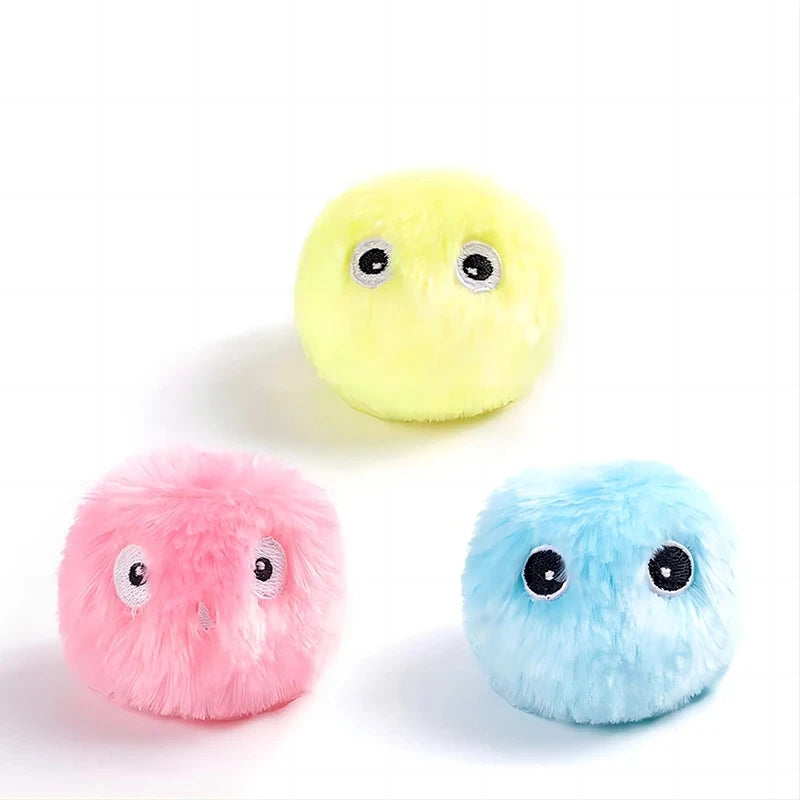 INTERACTIVE SMART PLUSH CAT BALL