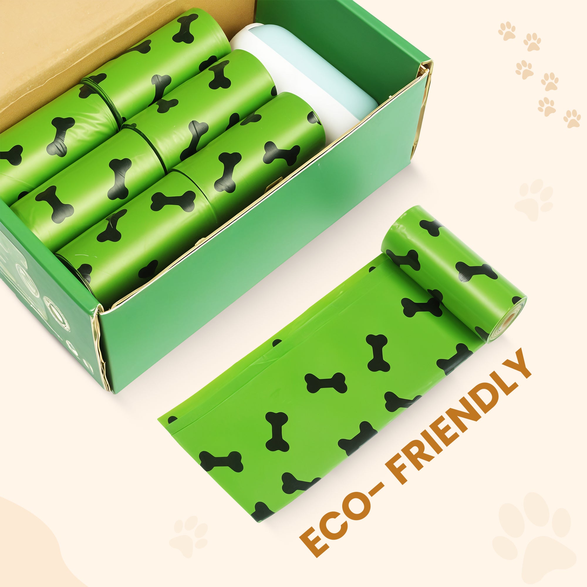Biodegradable Dog Waste Bags - Leak-resistant design for a mess-free experience