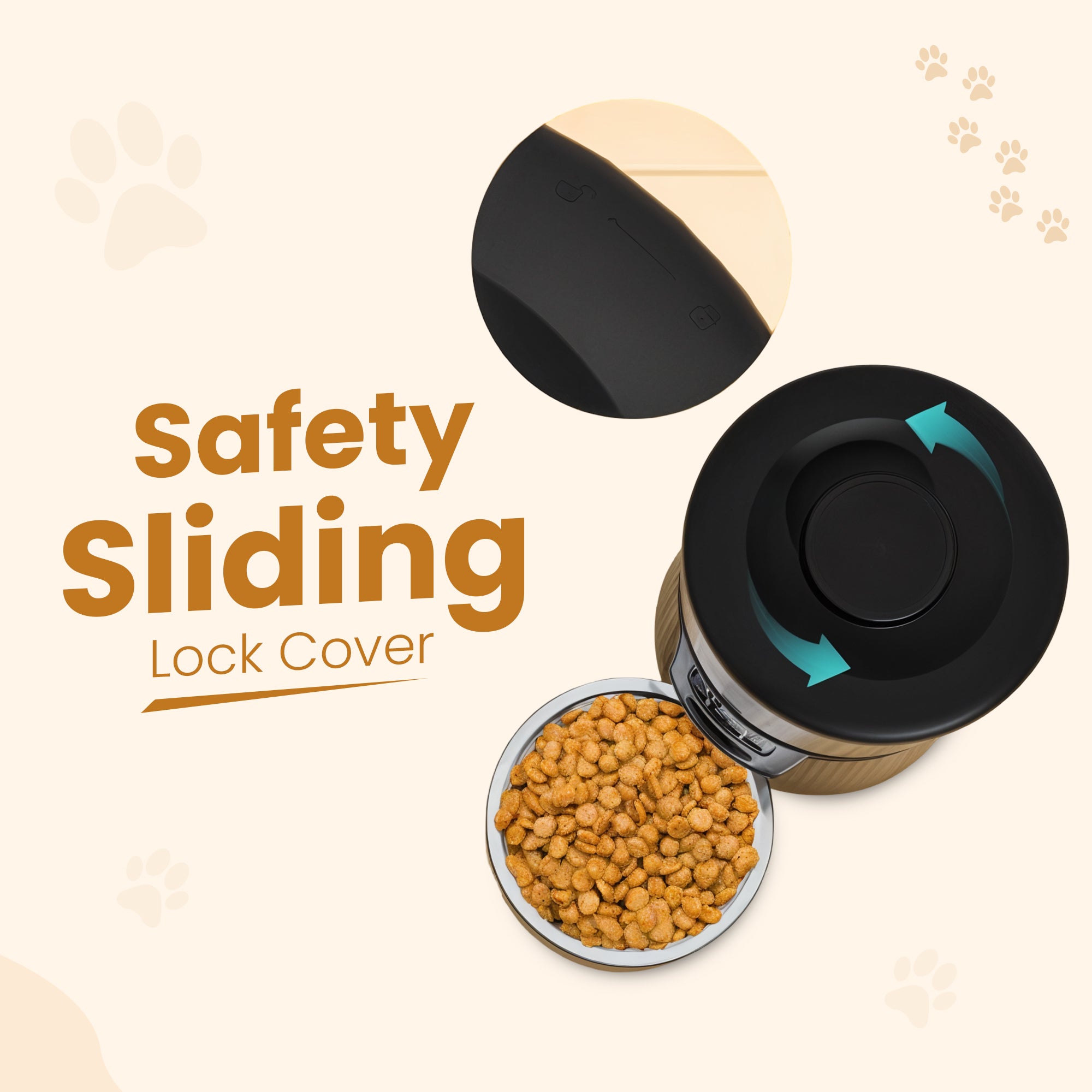 Automatic Pet Feeder with Freshness Preservation