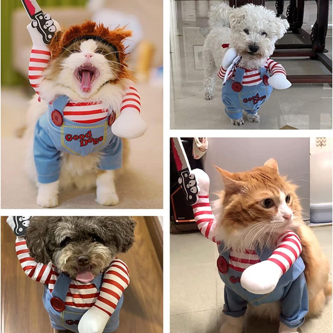 Chucky Pet Halloween Costume
