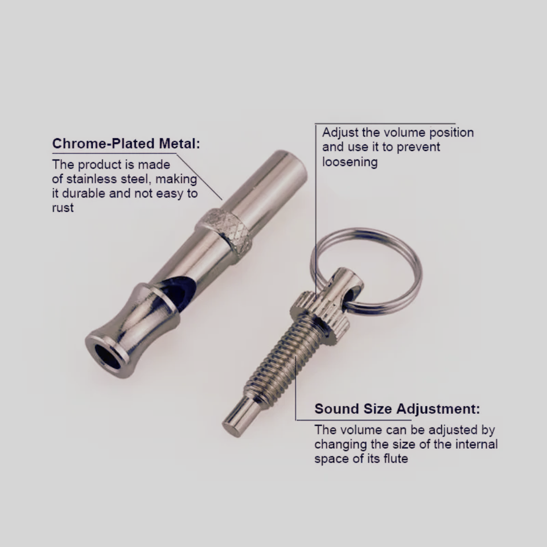 Dog Training Whistle - Adjustable frequency for tailored training