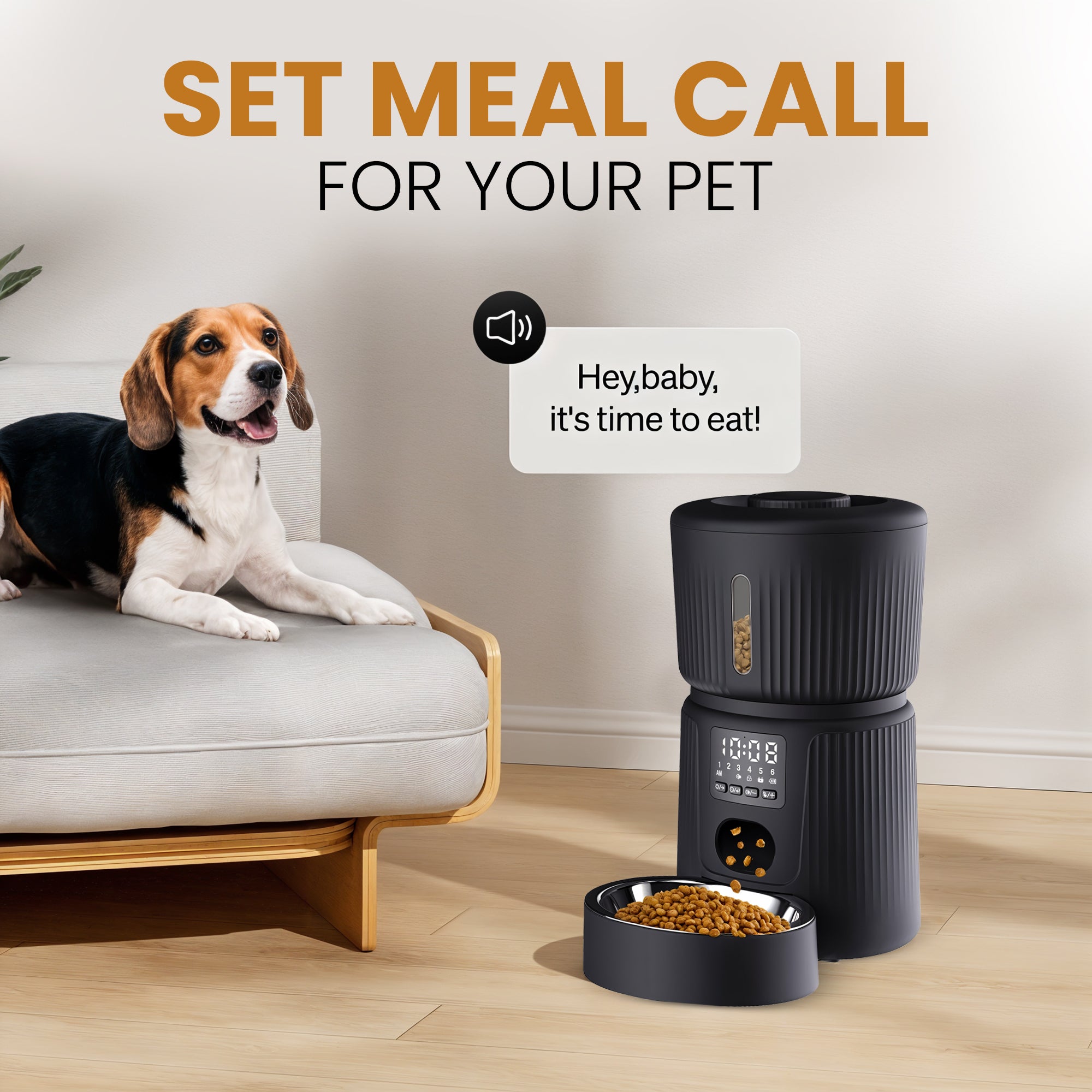 Automatic Pet Feeder with Freshness Preservation