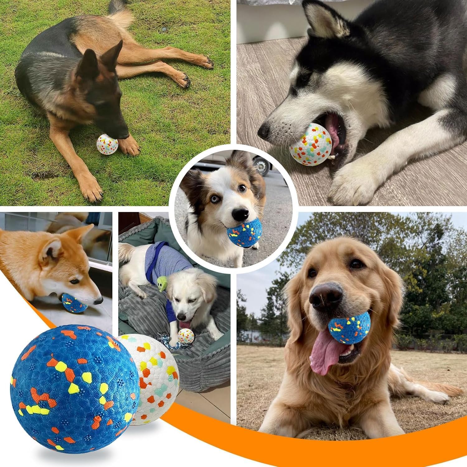 Indestructible Tennis Balls for Aggressive Chewers