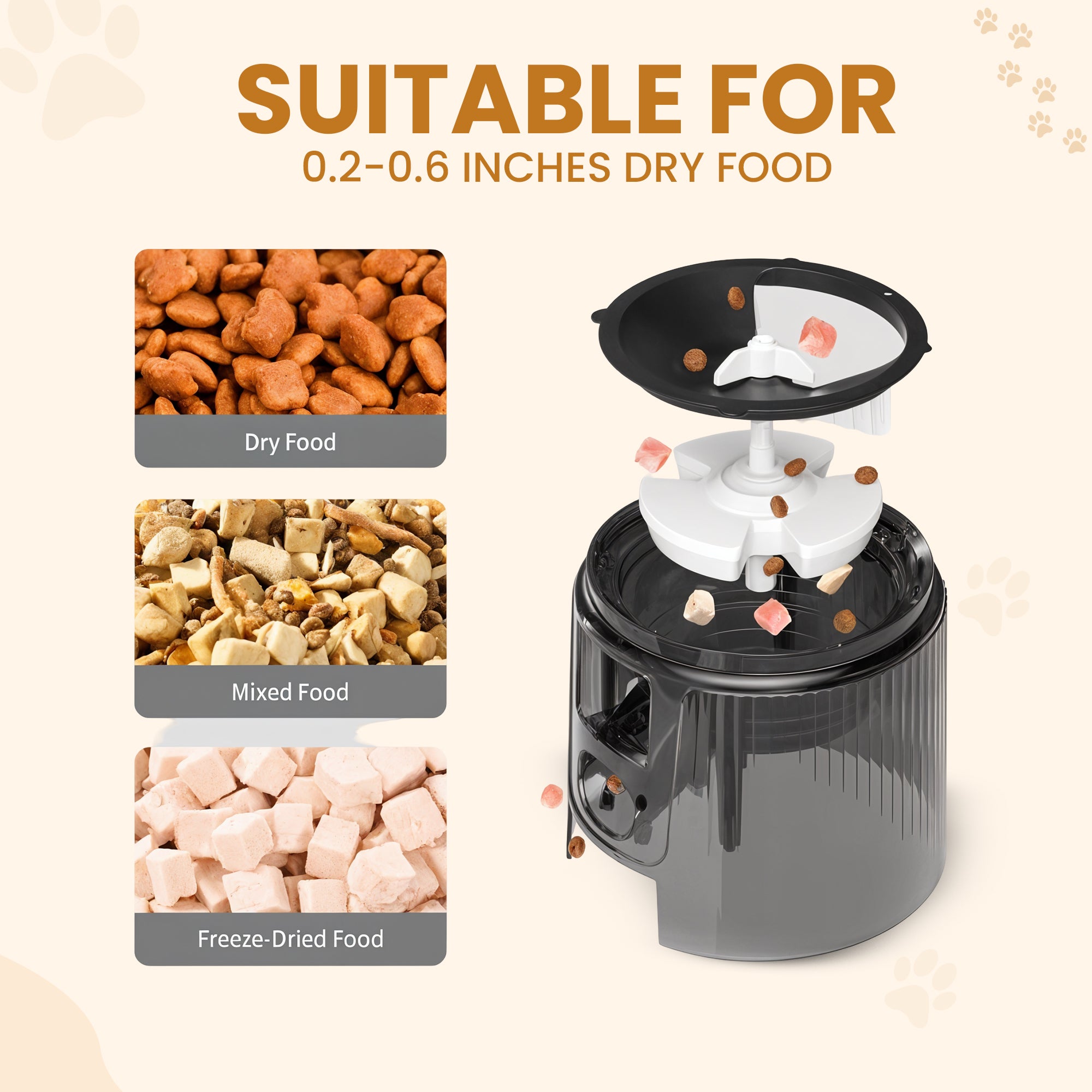 Automatic Pet Feeder with Freshness Preservation