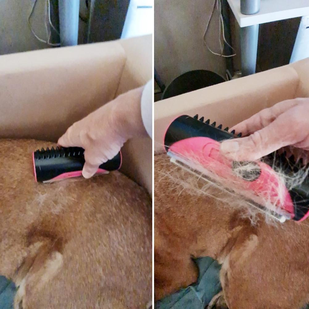 Essential 3 in 1 Grooming and Calming Brush for Pets