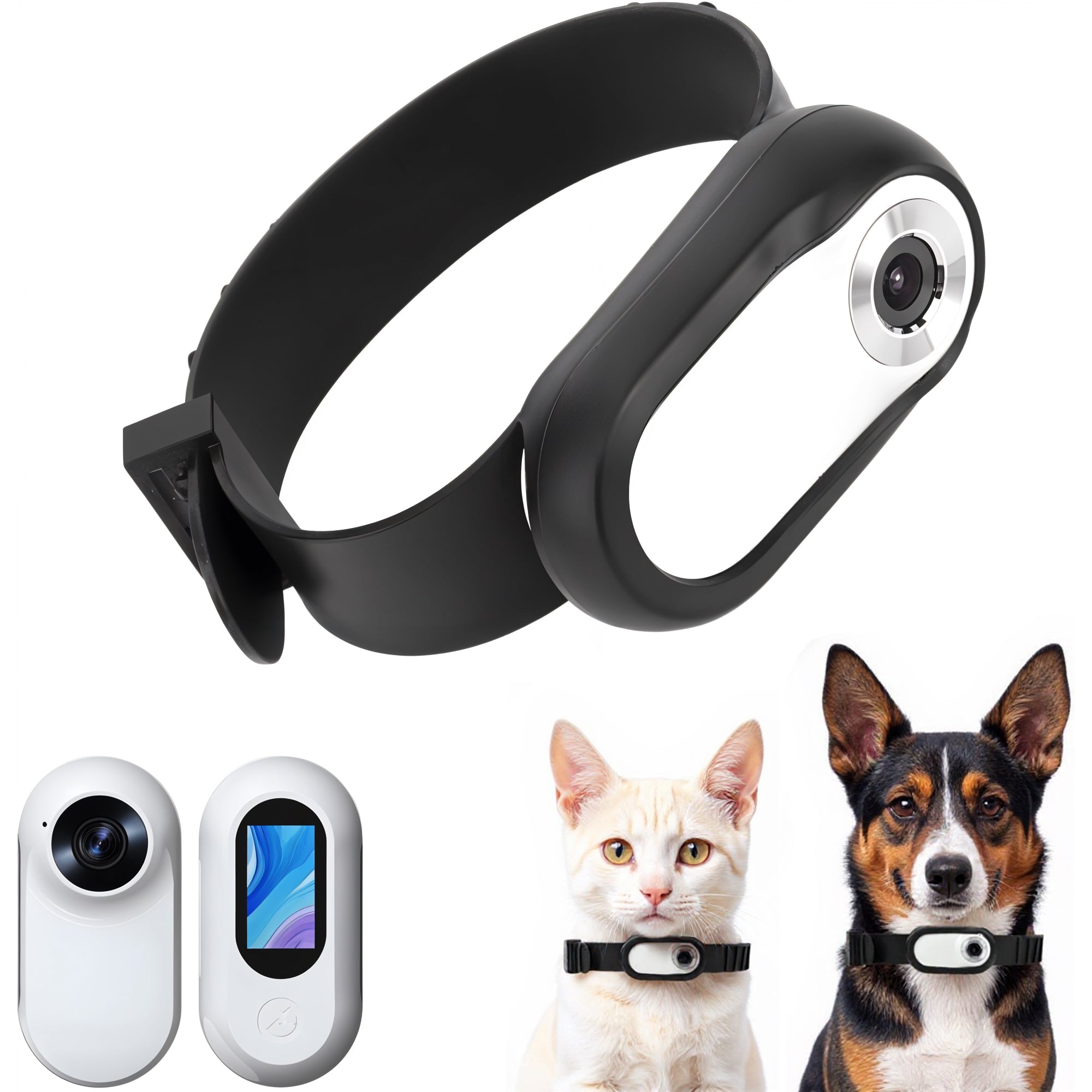 Wireless Tracking Camera Dog & Cat Collar