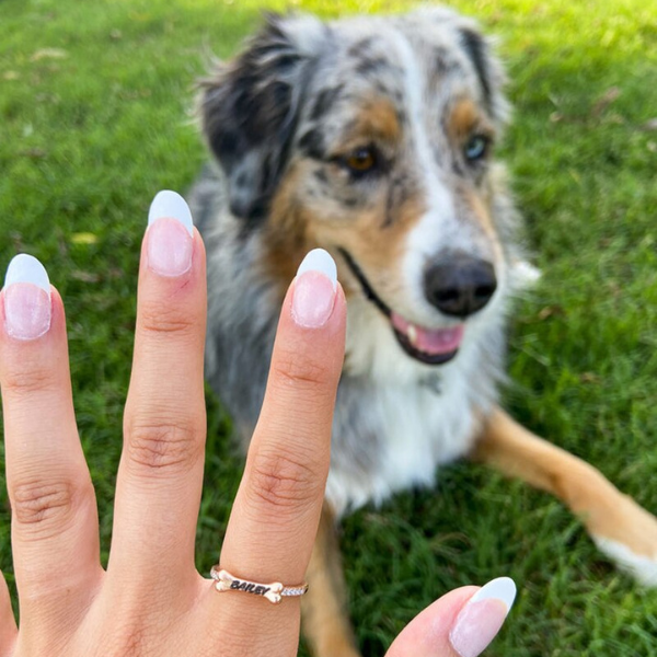 Personalised Pup Ring