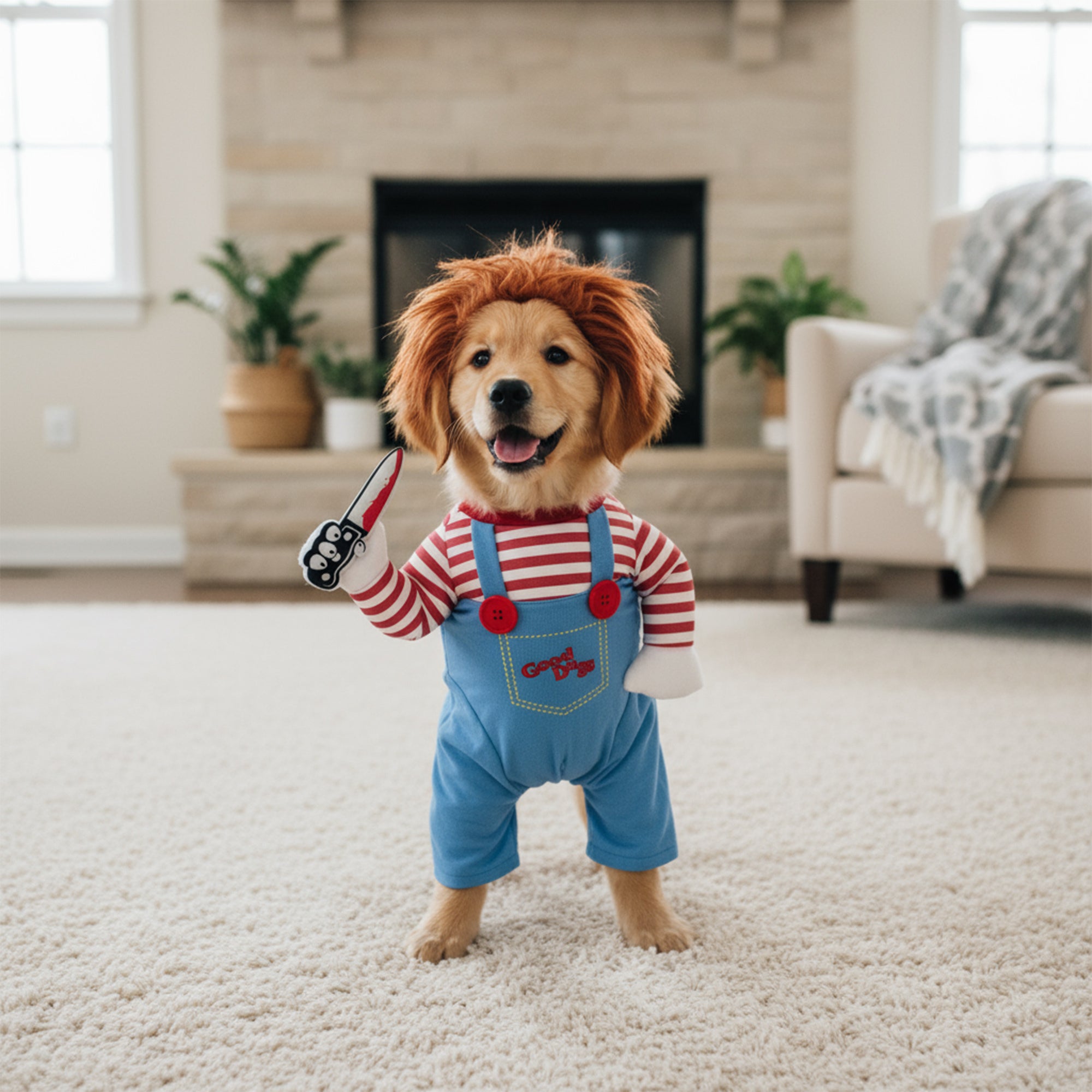 Chucky Pet Halloween Costume