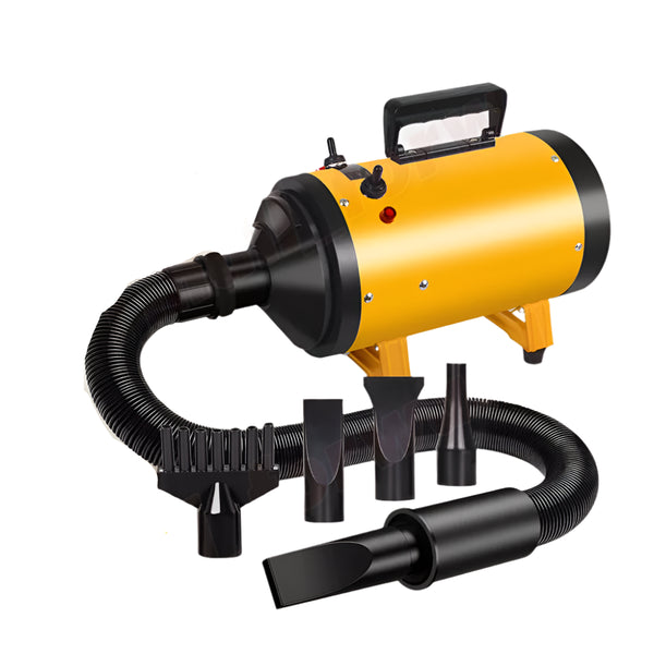 Low Noise Pet Hair Dryer - Adjustable temperature for optimal comfort