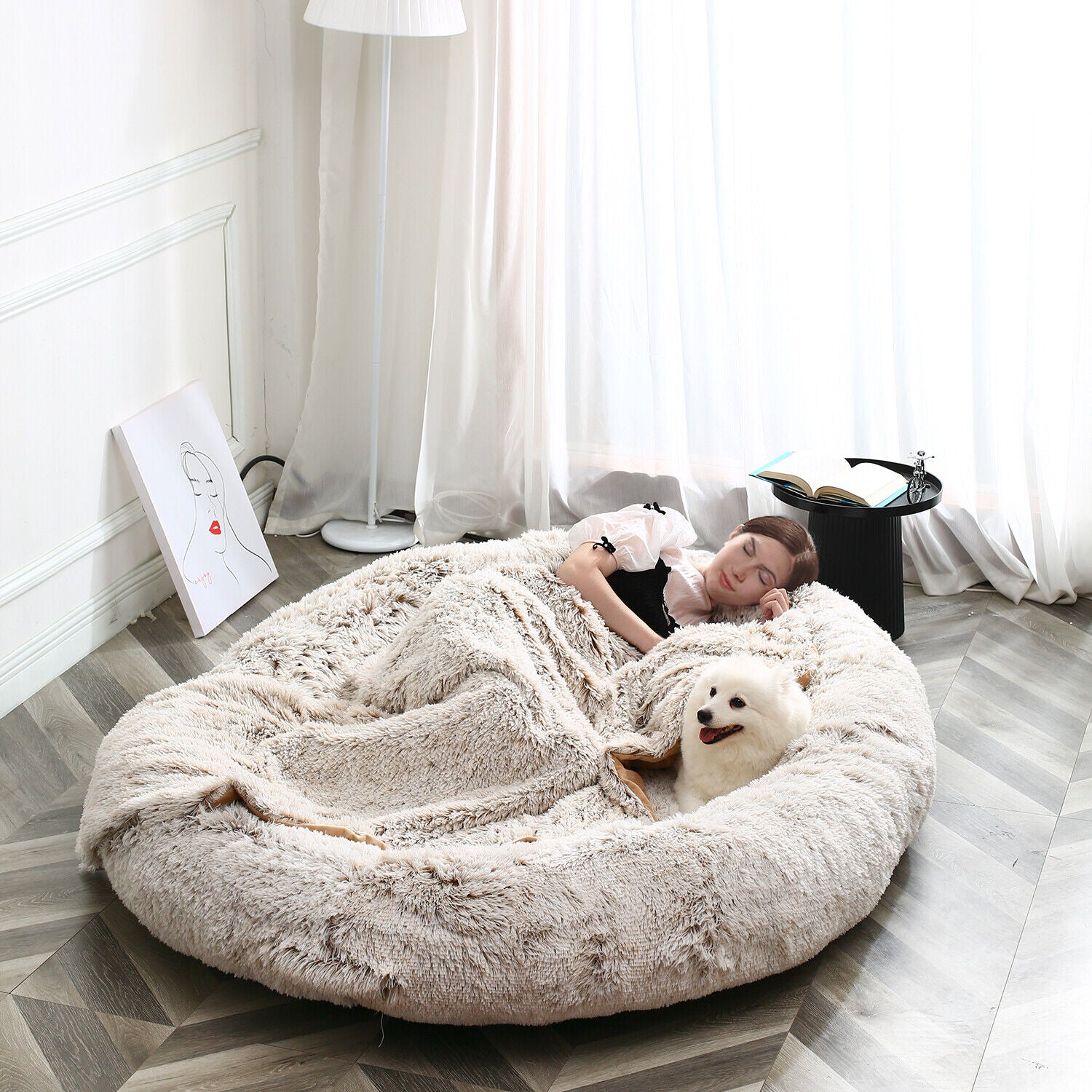 Human sized cat bed clearance
