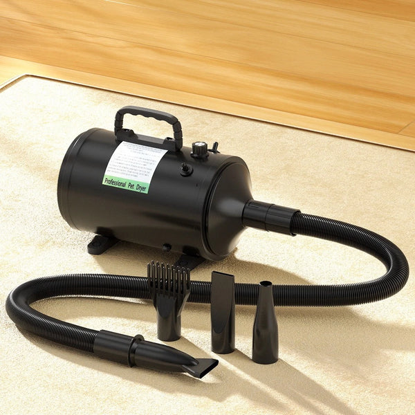 Low Noise Pet Hair Dryer - Adjustable temperature for optimal comfort