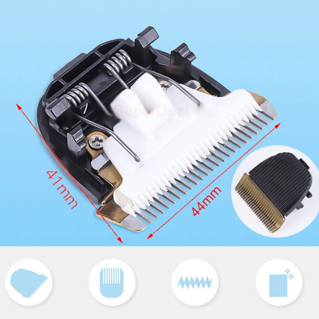 Cordless Pet Grooming Clippers - Quiet, Professional Trimmer & Works for all Small to Big Pets