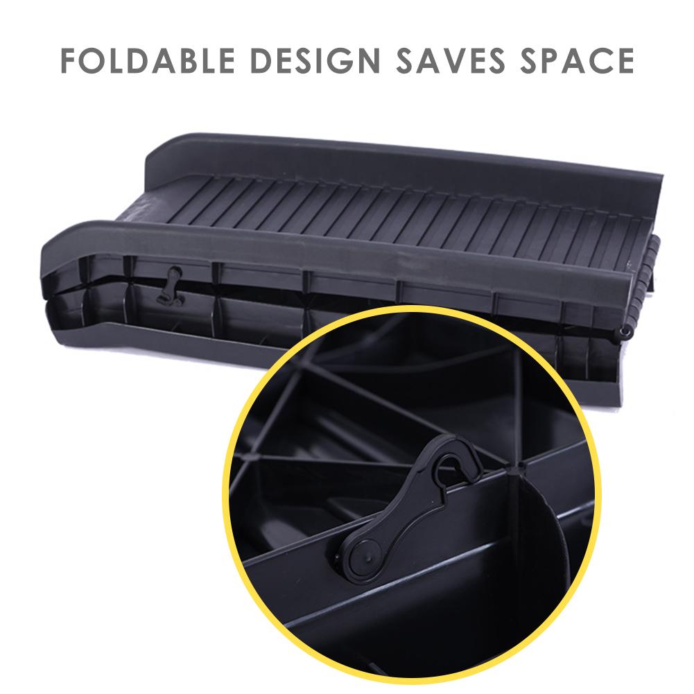 Foldable design of dog car ramp 