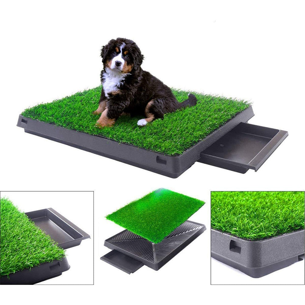 Pet Potty Grass Mat for Dogs & Cats