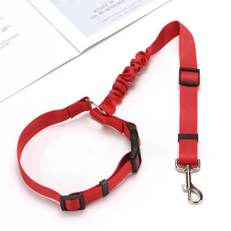 Adjustable Dog Car Leash