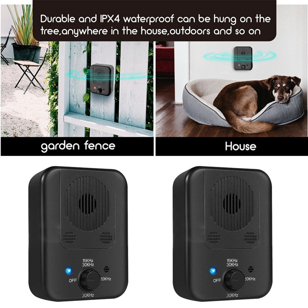 waterproof and wall mounted Bark Free Device 