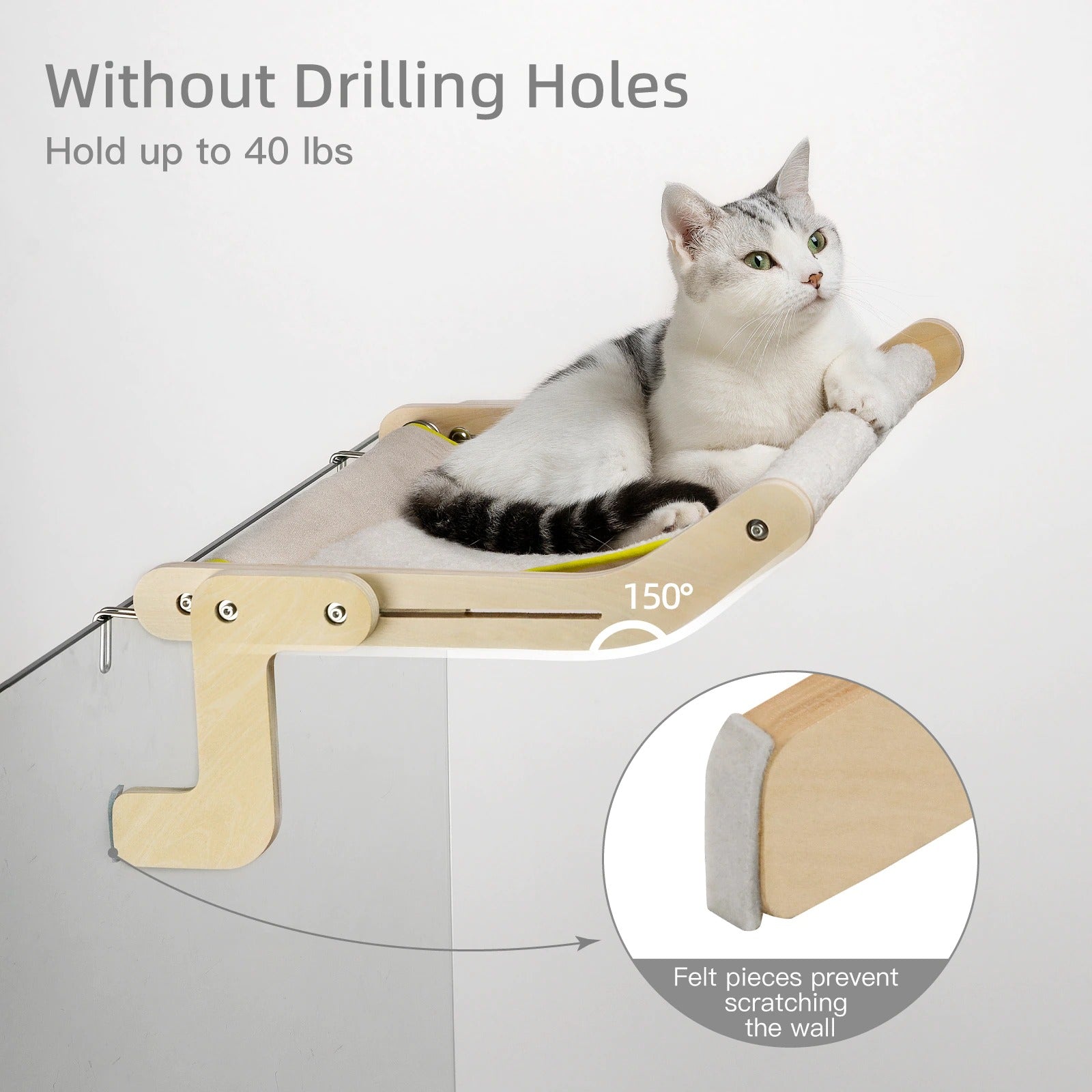 No Drill Hammock For Cats